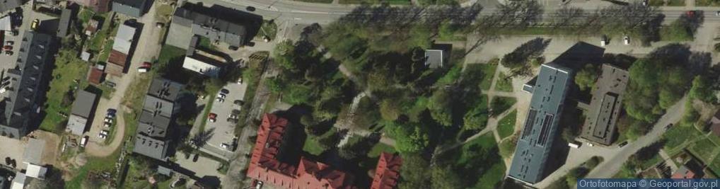 Zdjęcie satelitarne Cieszyn - Silesian University - faculties in Cieszyn