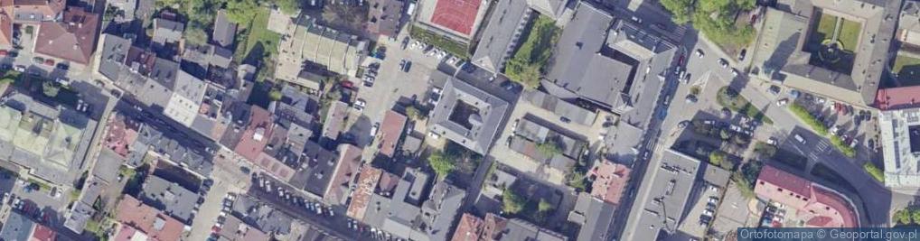 Zdjęcie satelitarne CieszynSwFlorian