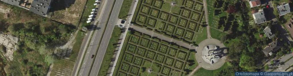Zdjęcie satelitarne Cm of radz Wroc obelisk