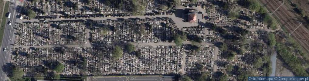 Zdjęcie satelitarne Cm św Wincentego Bdg krzyż