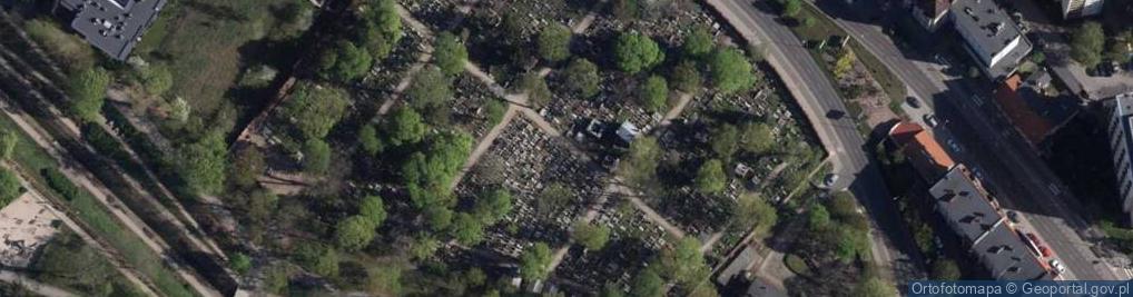 Zdjęcie satelitarne Cmentarz Starofarny 1