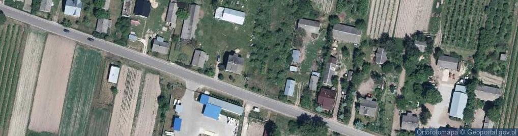 Zdjęcie satelitarne Cmentarz w Woli Gulowskiej