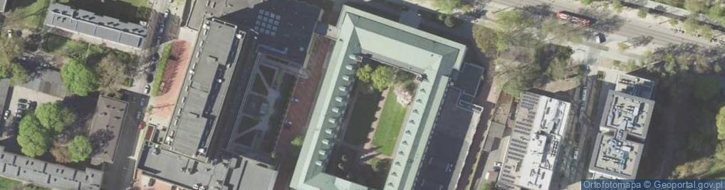 Zdjęcie satelitarne Collegium Iuridicum