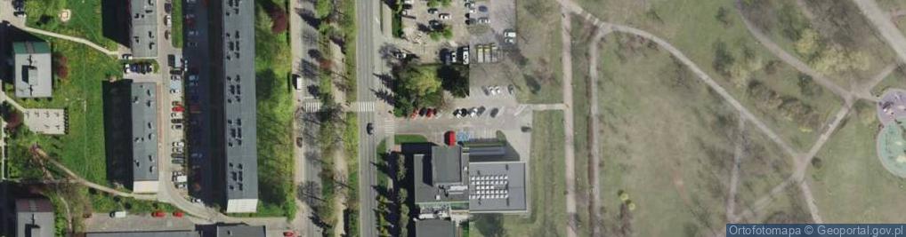 Zdjęcie satelitarne Dąbrowa Górnicza - Biblioteka (2006)