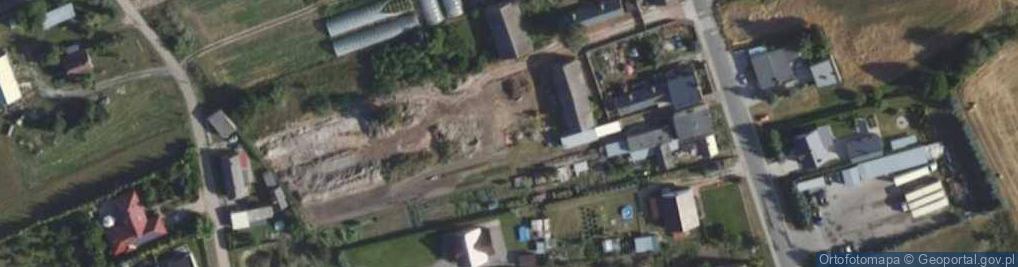 Zdjęcie satelitarne Dąbrowa Śrem Stara Szkoła