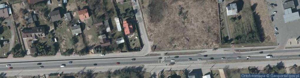 Zdjęcie satelitarne Dębe Wielkie centrum
