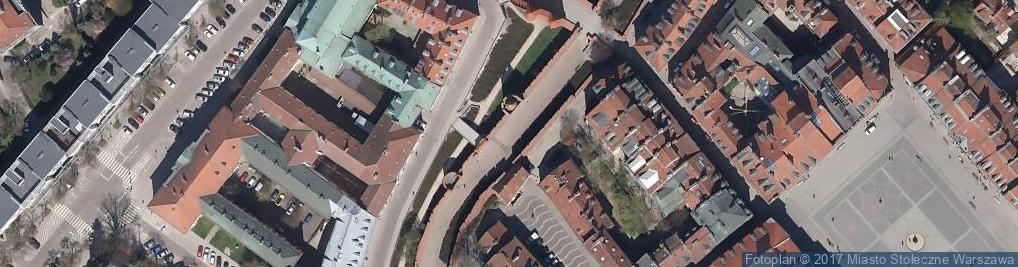 Zdjęcie satelitarne Defensive walls in Warsaw (1)