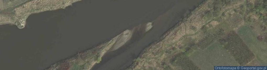 Zdjęcie satelitarne Dobczyce tama A