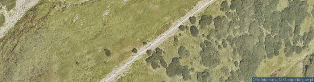 Zdjęcie satelitarne Dolina Gasienicowa, Kasprowy Wierch
