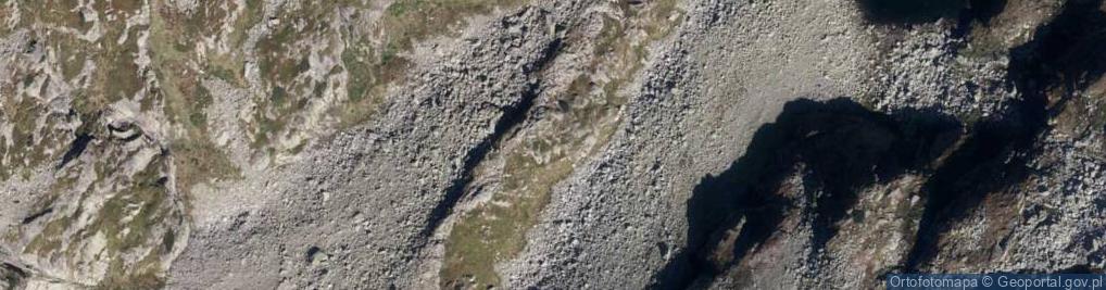 Zdjęcie satelitarne Dolina Gasienicowa, Zawrat