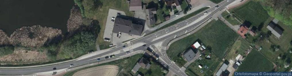 Zdjęcie satelitarne Droga933-Oswiecim-Chrzanow90.0km