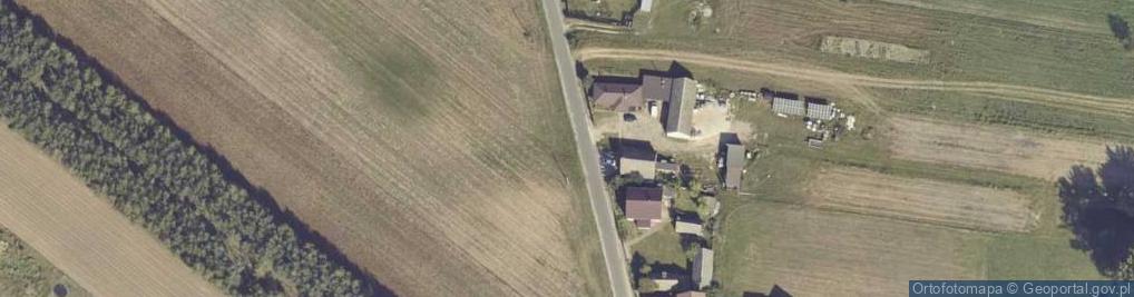 Zdjęcie satelitarne Drzewce (gm Osiek Mały)-odkrywka