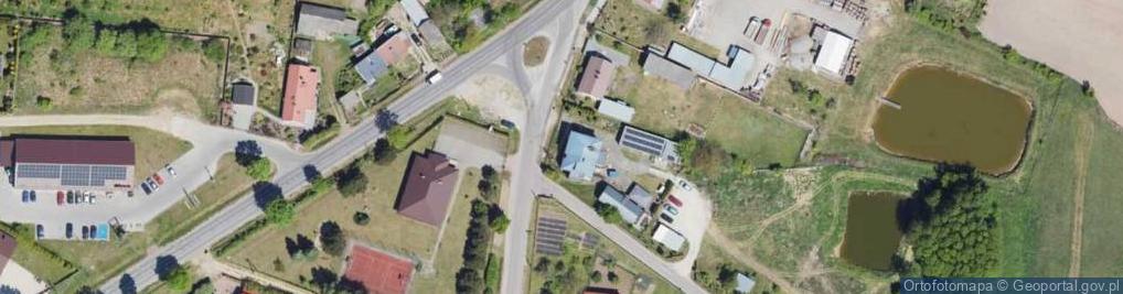 Zdjęcie satelitarne DW541 Piaski
