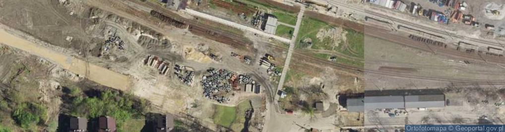 Zdjęcie satelitarne Dworzec r. D.G 024