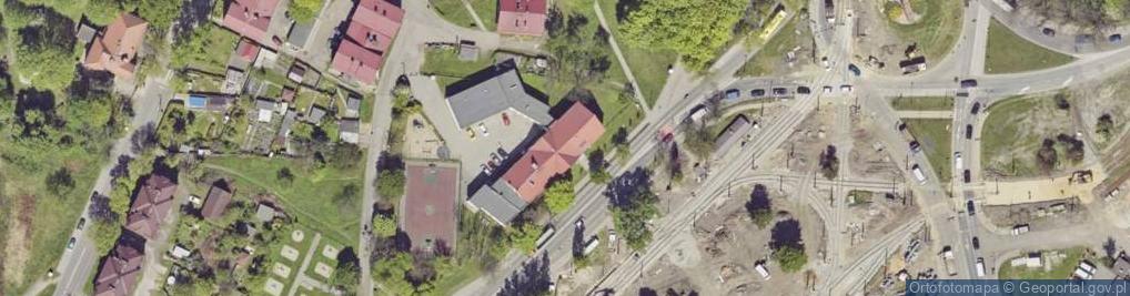 Zdjęcie satelitarne Dworzec Ruda Śląska Chebzie