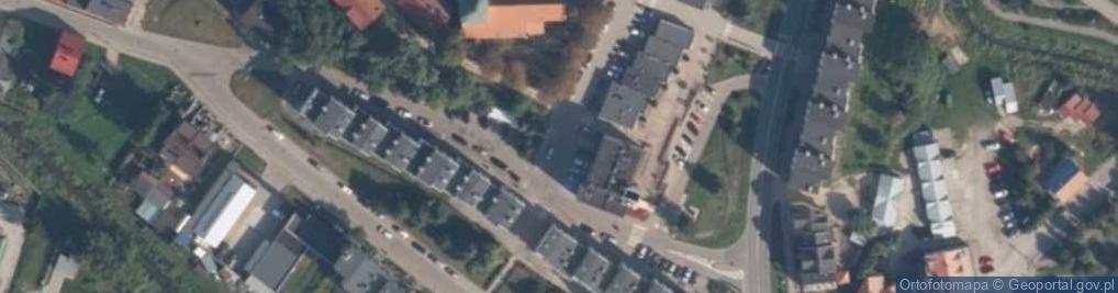 Zdjęcie satelitarne Dzierzgon kosciol sw Trojcy oltarz boczny 1