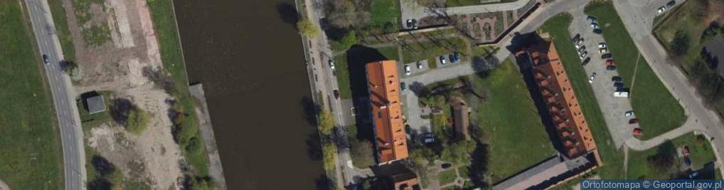 Zdjęcie satelitarne Elbląg, muzeum, pečetidlo města ze 14 století