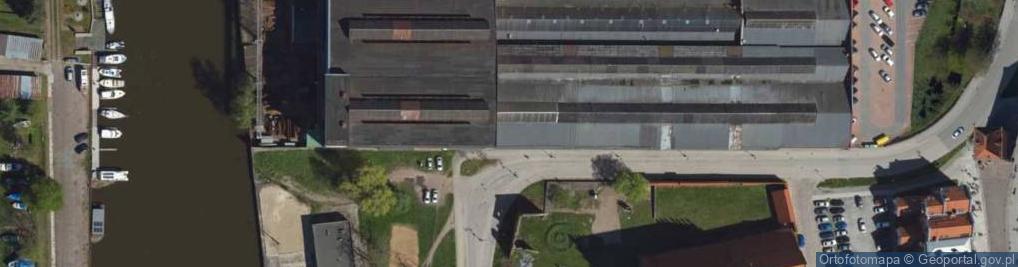Zdjęcie satelitarne Elbląg, Wałowa, tovární architektura