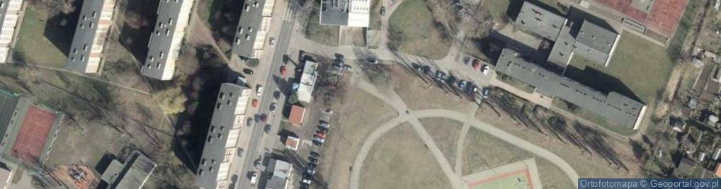 Zdjęcie satelitarne ELEKTROWNIA