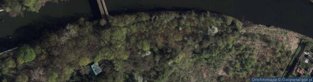 Zdjęcie satelitarne Flis potok