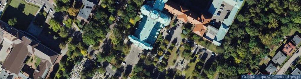 Zdjęcie satelitarne Francis of Assisi Basilica Katowice Panewniki 2010