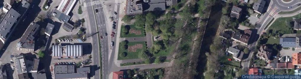 Zdjęcie satelitarne Gabriel Narutowicz monument in Bielsko-Biała