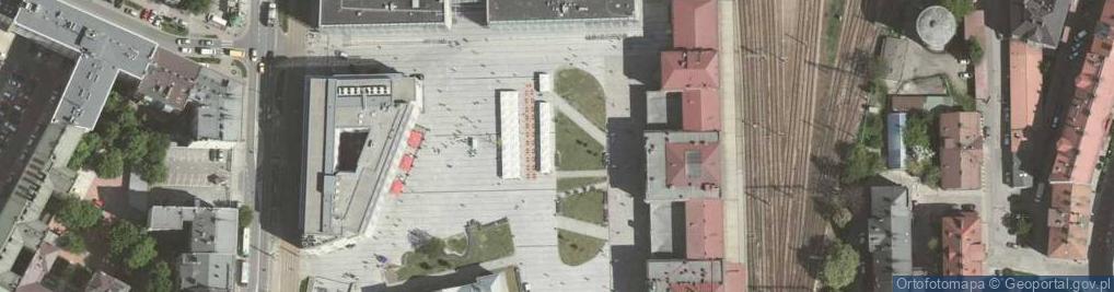 Zdjęcie satelitarne Galeria-krakowska