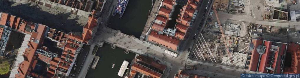 Zdjęcie satelitarne Gdańsk Główne Miasto - Długie Pobrzeże (2010)
