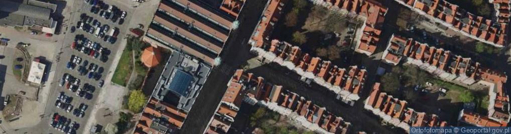 Zdjęcie satelitarne Gdańsk Główne Miasto - ul. Piwna (Great Armoury)