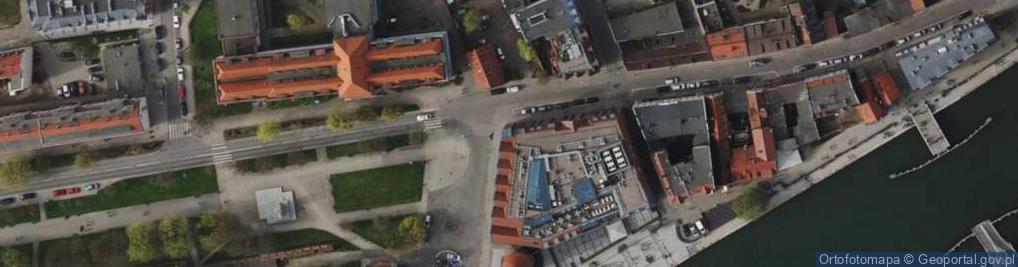 Zdjęcie satelitarne Gdańsk - Hostel