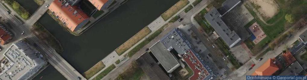 Zdjęcie satelitarne Gdańsk - Kamienna Grobla 02