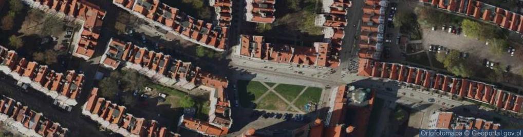 Zdjęcie satelitarne Gdańsk - Kaplica Królewska