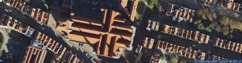 Zdjęcie satelitarne Gdansk Kosciol Mariacki 060