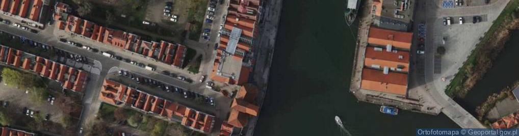 Zdjęcie satelitarne Gdańsk - Stary Żuraw