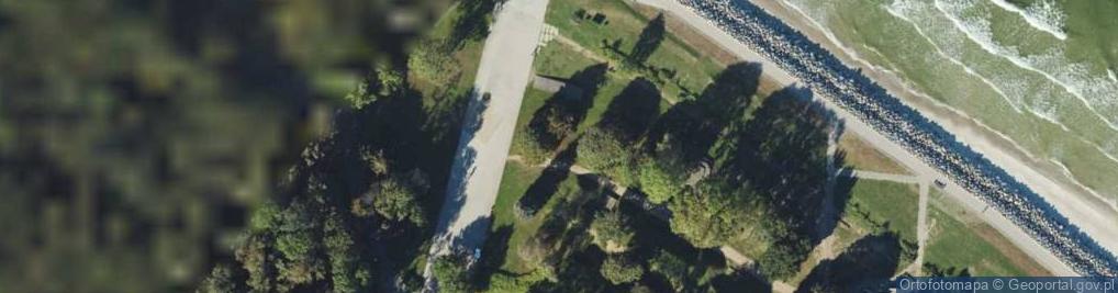 Zdjęcie satelitarne Gdańsk Westerplatte - fort