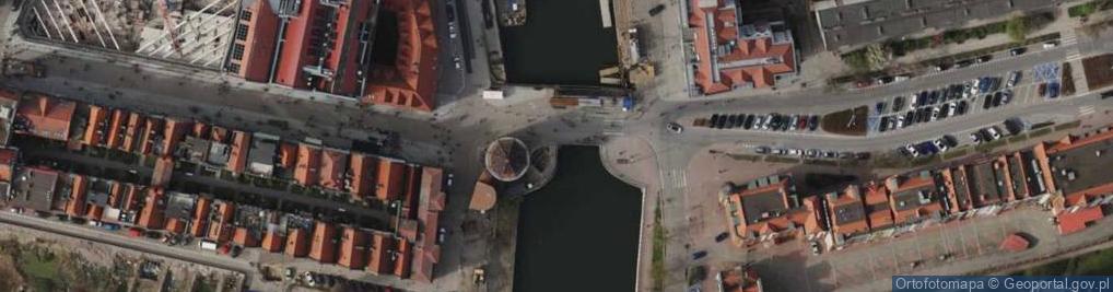 Zdjęcie satelitarne Gdansk Wyspa Spichrzow 001