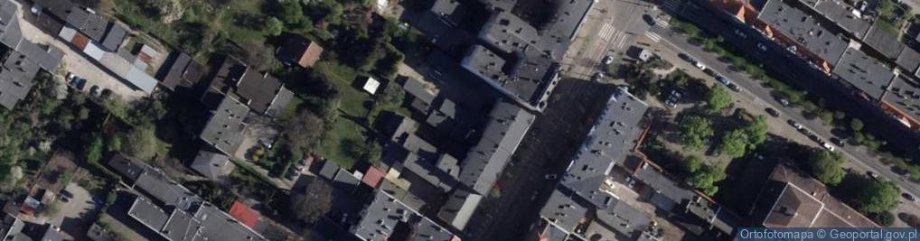 Zdjęcie satelitarne Gdańska 79 Weidner cała