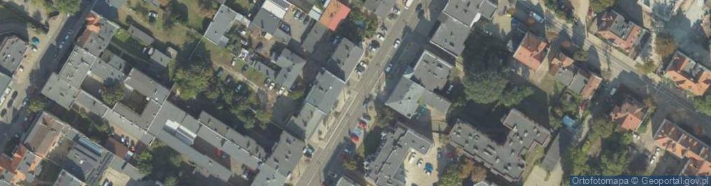 Zdjęcie satelitarne Gdańska 92-94 Święcicki zbliż