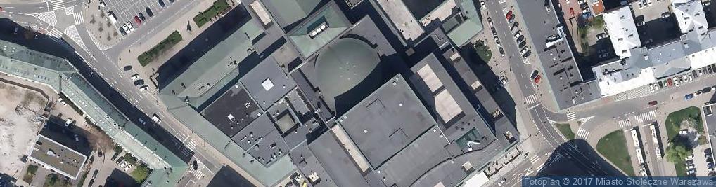Zdjęcie satelitarne Gerard Philipe Warsaw National Theatre 1954