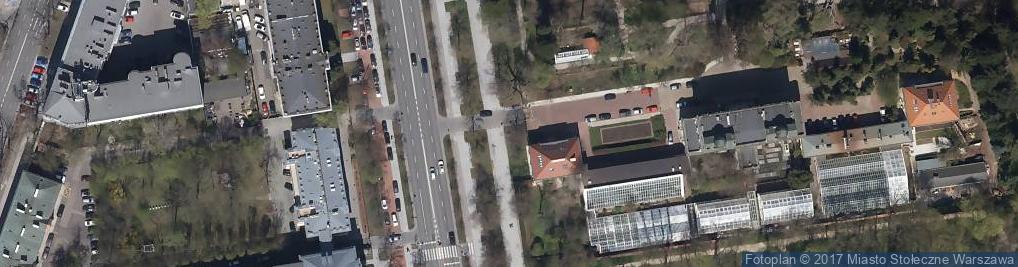 Zdjęcie satelitarne Glaz narzutowy ogrod botaniczny uw