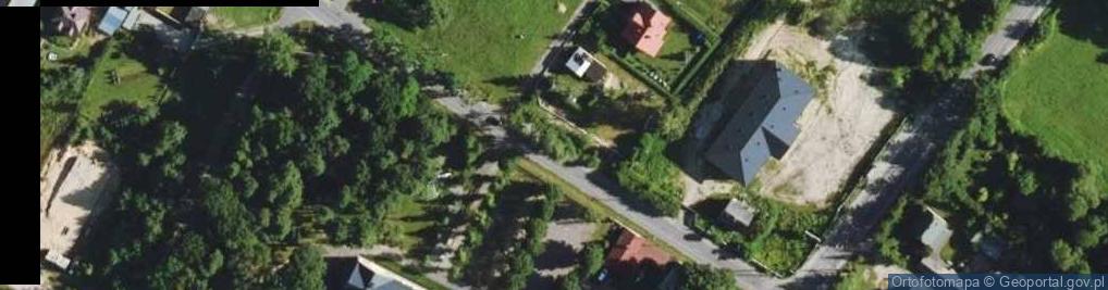 Zdjęcie satelitarne Gloskow, kosciol Matki Bożej Wspomozenia Wiernych