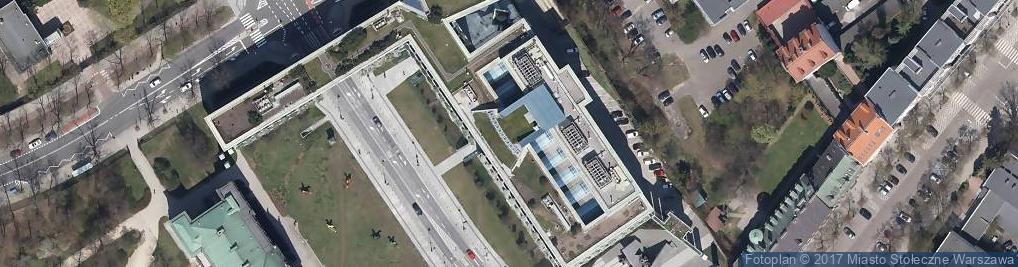 Zdjęcie satelitarne Gmach Sądu Najwyższego Rzeczypospolitej Polskiej - kariatydy