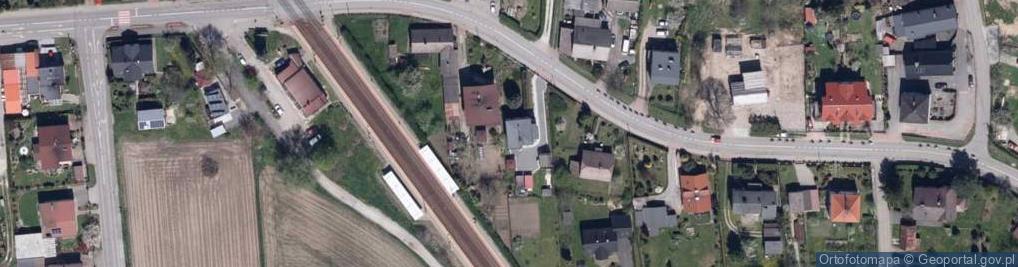 Zdjęcie satelitarne Goczalkowice (przystanek kolejowy)