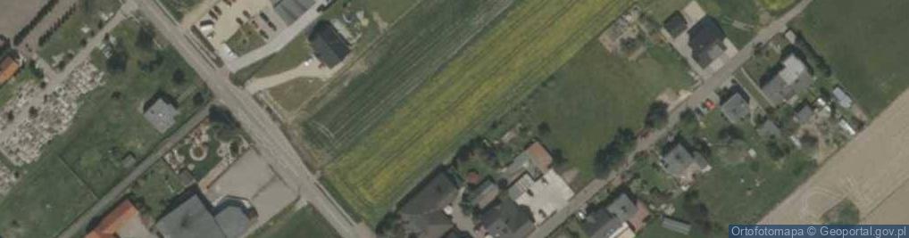 Zdjęcie satelitarne Groby osób rozstrzelanych w Rudnie przez Armię Czerwoną 