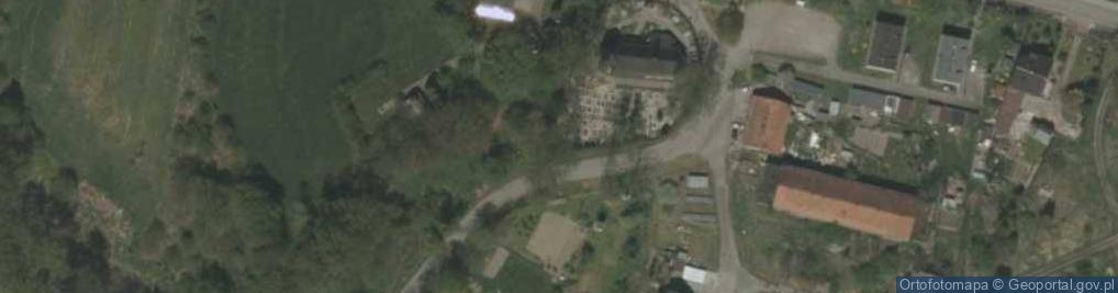 Zdjęcie satelitarne Grota w Rachowicach2