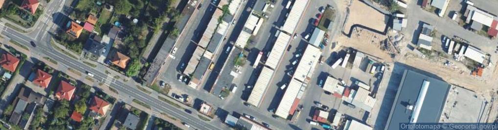 Zdjęcie satelitarne Grudziądz-tablice
