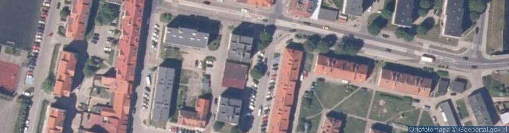 Zdjęcie satelitarne Gryfice Liceum 2008-01