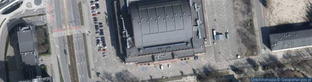 Zdjęcie satelitarne Hala Sportowa Lodz
