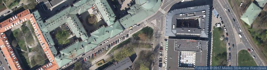 Zdjęcie satelitarne Hotel Saski