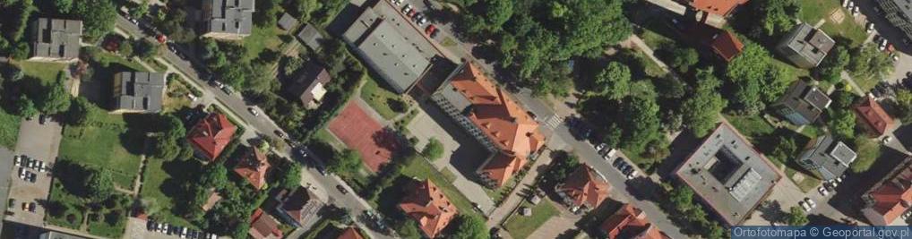 Zdjęcie satelitarne I Liceum Ogólnokształcące w Lubinie